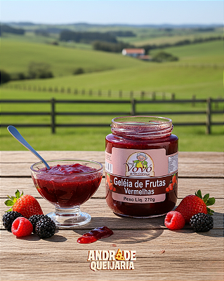 Geleia de Frutas Vermelhas 270g