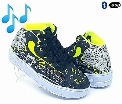 tenis infantil com bluetooth