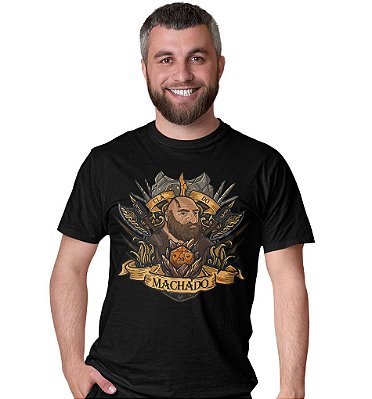 Camiseta Gruntar TV - Clã do Machado