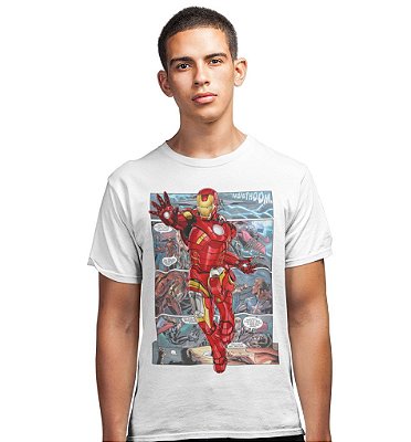 Camiseta Homem de Ferro – Quadrinhos