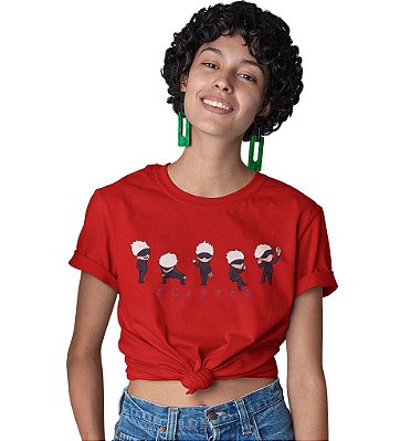 Camiseta Jujutsu Kaisen – Satoru Goju – Poses