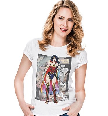 Camiseta Mulher Maravilha – Quadrinhos