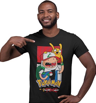 Camiseta Pokemon Time