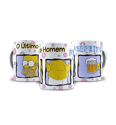 Caneca Os Simpsons – O Último Homem Perfeito