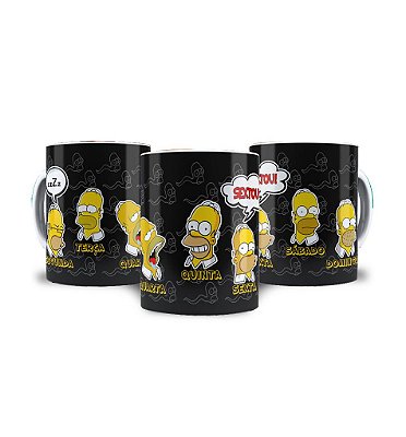 Caneca Os Simpsons – Sextou!