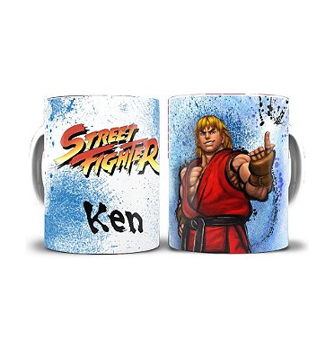 Caneca Street Fighter – Ken