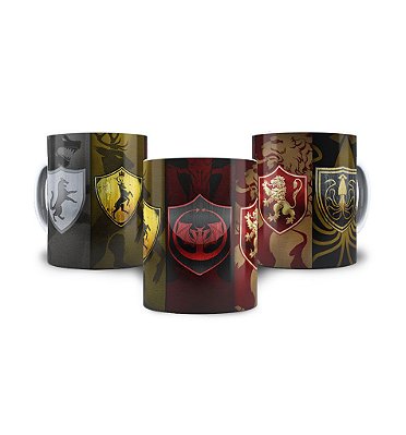 Caneca Game of Thrones – Casas