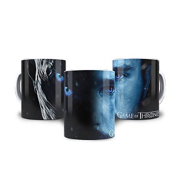 Caneca Game of Thrones – Jon Snow x Rei da Noite