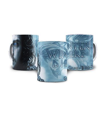 Caneca Game of Thrones – Winter is Here