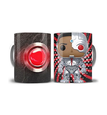 Caneca Cyborg Funko