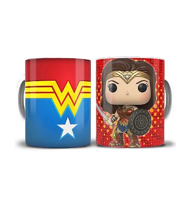 Caneca Mulher Maravilha Funko