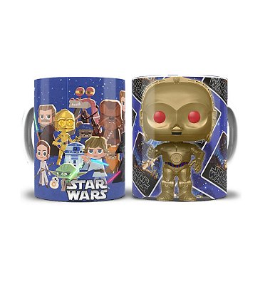 Caneca Star Wars – C3PO Funko