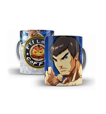Caneca Street Fighter – Fei-Long Coffee