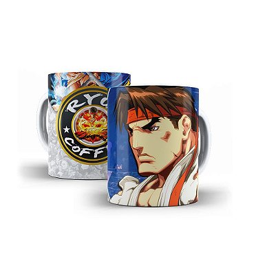 Caneca Street Fighter – Ryu Coffee