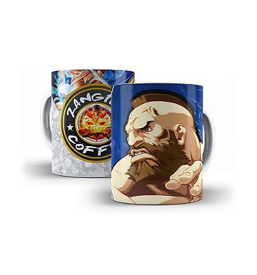 Caneca Street Fighter – Zanghief Coffee