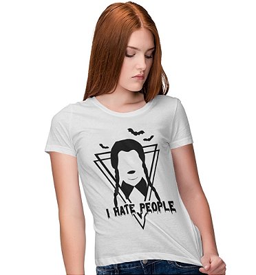 Camiseta Wandinha – I Hate People