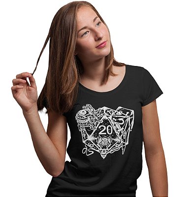 Camiseta Dungeons & Dragons – D20