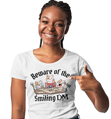 Camiseta Dungeons & Dragons – Beware of the Smiling DM