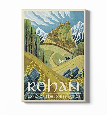 Poster O Senhor dos Anéis – Rohan