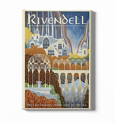 Poster O Senhor dos Anéis – Rivendell