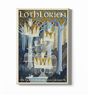 Poster O Senhor dos Anéis – Lothlórien