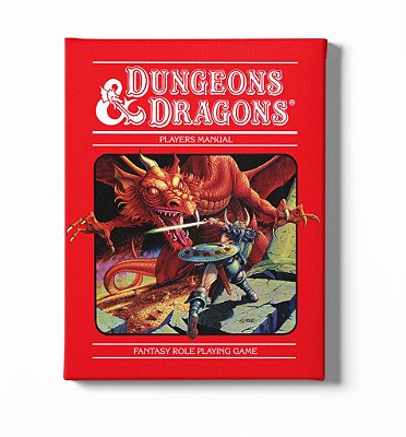 Poster Dungeon & Dragons – Manual do Jogador