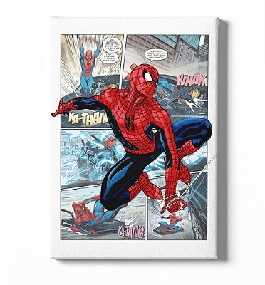 Poster Homem Aranha Quadrinhos