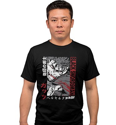 Camiseta Berserk – Black Swordsman