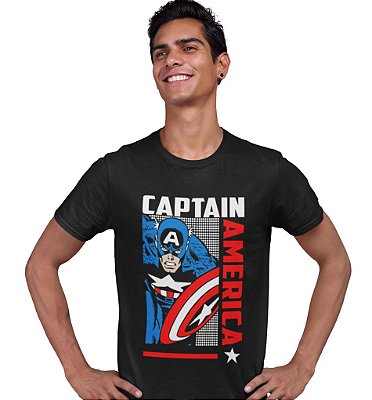 Camiseta Capitão América