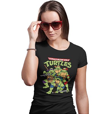 Camiseta Tartarugas Ninja