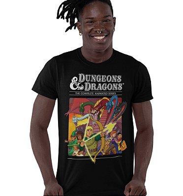 Camiseta Dungeons & Dragons - Animated Series