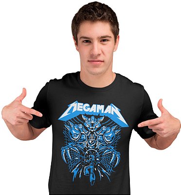 Camiseta Megaman-Tallica