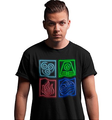 Camiseta Avatar – Os 4 Elementos