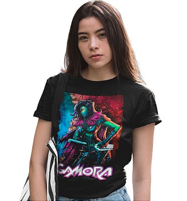 Camiseta Guardiões da Galáxia – Gamora