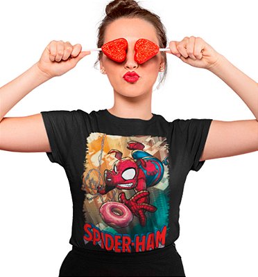 Camiseta Homem-Aranha – Spider Ham