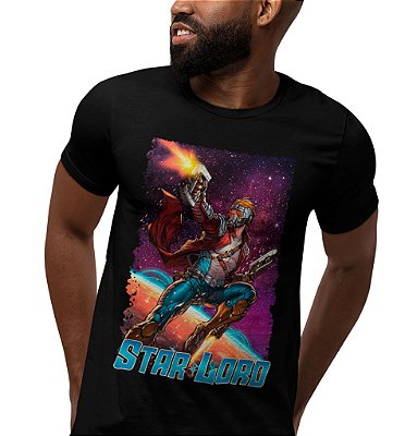 Camiseta Guardiões da Galáxia – Star Lord