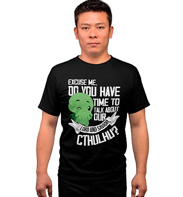 Camiseta Cthulhu Lord And Savior