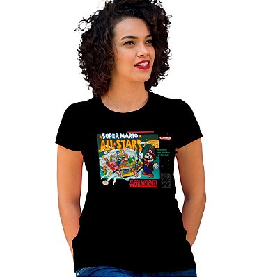 Camiseta SNES – Super Mario All Stars