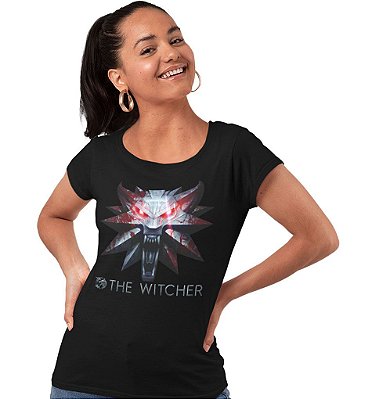 Camiseta The Witcher - Medalhão