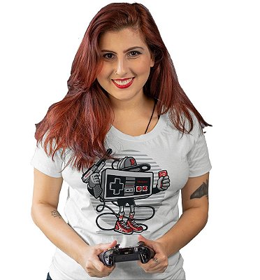Camiseta Vamos Jogar Nintendo!