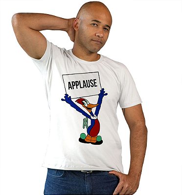 Camiseta Pica Pau - Aplausos!
