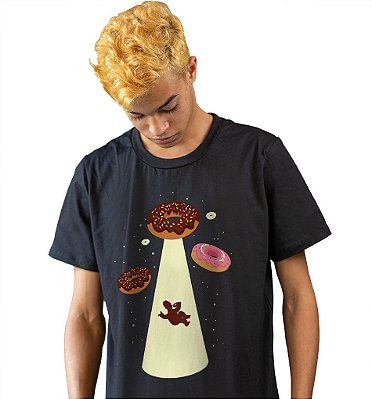 Camiseta The Simpsons - Rosquinhas Voadoras