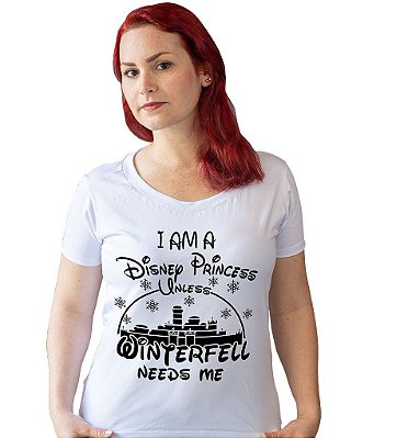 Camiseta Game of Thrones - Princesa Disney