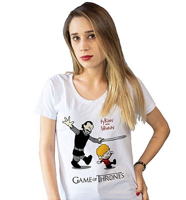 Camiseta Game of Thrones - Tyrion & Bronn