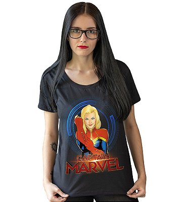 Camiseta Capitã Marvel