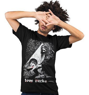 Camiseta Vampiro, A Máscara - Love Sucks