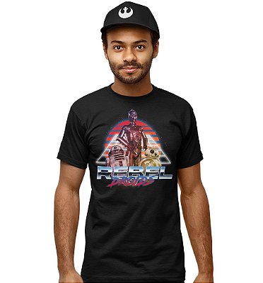 Camiseta Star Wars - Rebel Droids