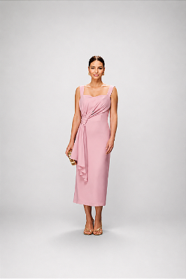 Vestido Letícia Rosa