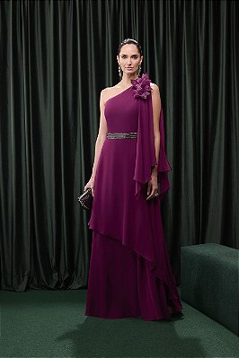 Vestido Bianca Vinho