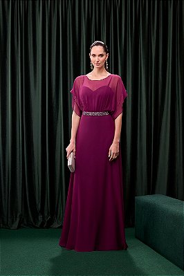 Vestido Tesse Vinho